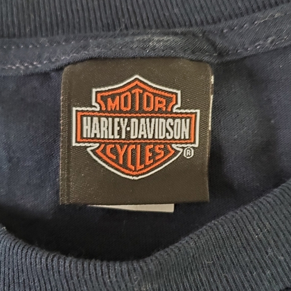 Harley Davidson Back and Front Graphic Tee Size 2XL Silverton Colorado Shirt - Picture 9 of 12